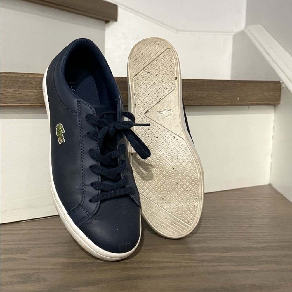 Lacoste Women’s Navy Blue Sneakers - Picture 5 of 6